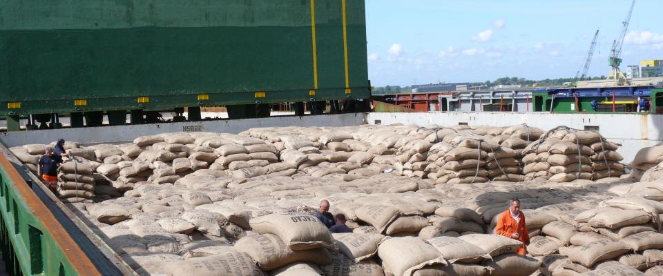 Port of Amsterdam Ivory Coast cocoa