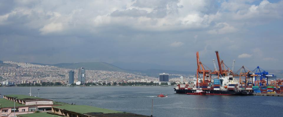 Port of Izmir Turkey