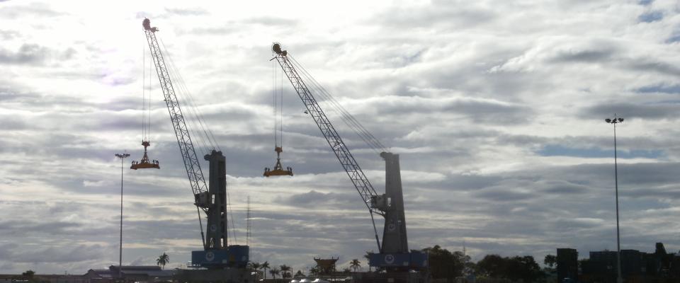 Port of Paramaribo Suriname