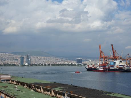 Port of Izmir Turkey